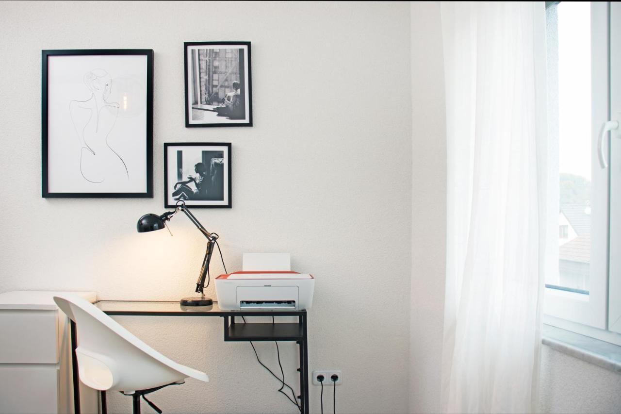 Blackncozy - Design Appartement Mit Boxspringbett Und Balkon Lorrach Exterior photo